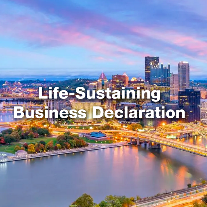 Life-Sustaining Business Declaration