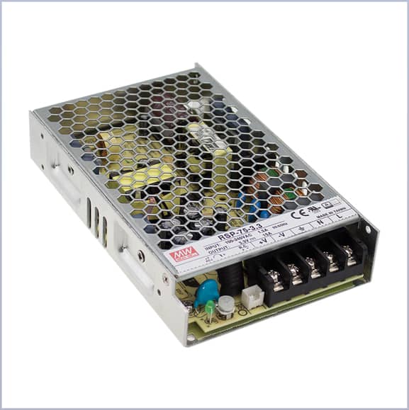 7.5 Volt Power Supplies with Chassis | 7.5Vdc Enclosed Power Supplies ...