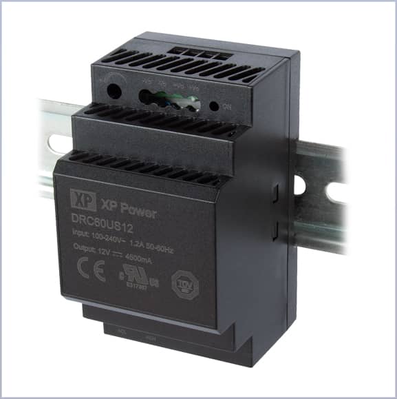 DIN rail-mounted industrial power-supply fundamentals